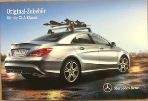 Mercedes CLA-Klasse BR 117 Zubehör Prospekt Brochure von 4/2013, 52 Seiten - Bild 1 von 5
