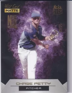 Chris Petty 2022 Wild Card Matte Rising Heat #RHN-2 - 22/25 National Atlantic - Picture 1 of 2