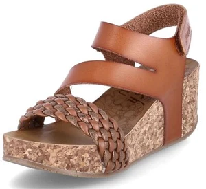 Blowfish Leelee B Wood Dyecut Mars Womens Wedge Sandals - Picture 1 of 7