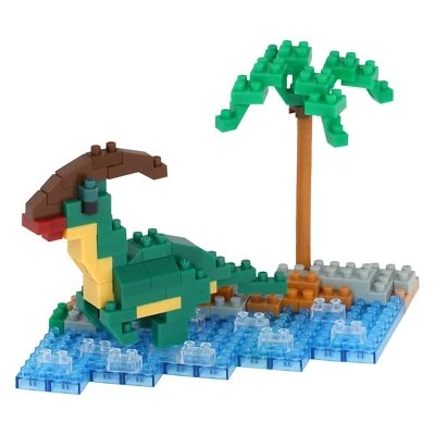 Kawada Nanoblock Parasaurolophus by the Water NBC_367 130 pieces Plastic NEW - Image 1 of 4