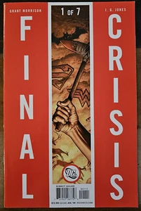 DC Comics FINAL CRISIS #1 von 7 Superman Grant Morrison 2008 Direktverkauf - Bild 1 von 10