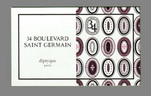 Carte publicitaire - advertising card - 34 boulevard Saint Garmain de Diptyque - Imagen 1 de 1