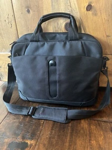 Bolsa de equipaje para computadora portátil Delsey negra excelente - Imagen 1 de 11