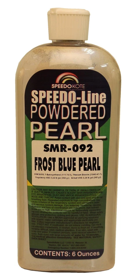 Frost Blue Pearl for automotive base coats, SMR-092, 6 oz bottle Foto 1 de 1