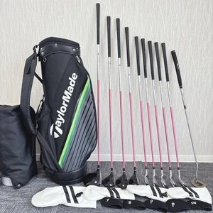 TaylorMade R9 Women's Golf Club Set w/Large Driver & High-Quality Caddy New - Picture 1 of 17