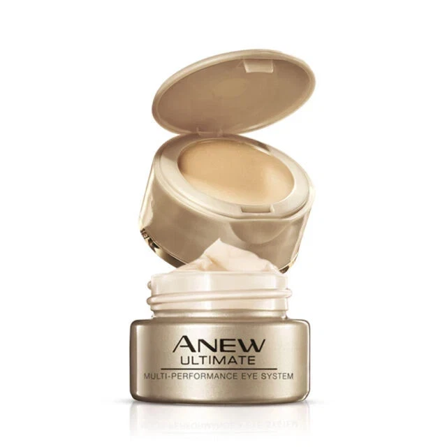 AVON ANEW ULTIMATE SISTEMA DE OJOS MULTI RENDIMIENTO AM/PM Crema/ PM Elixir HECHO EN EE. UU. Foto 1 de 1