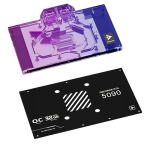 Bloque de refrigeración por agua GPU de cobre Barrow para Asus RTX5090 RTX5090Ti RTX5080 RTX5070 - Imagen 1 de 15