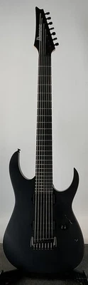 Ibanez 铁质标签 RGIXL7 电吉他 - 黑色扁平 - Fret Sprout — 第 1/4 张图片