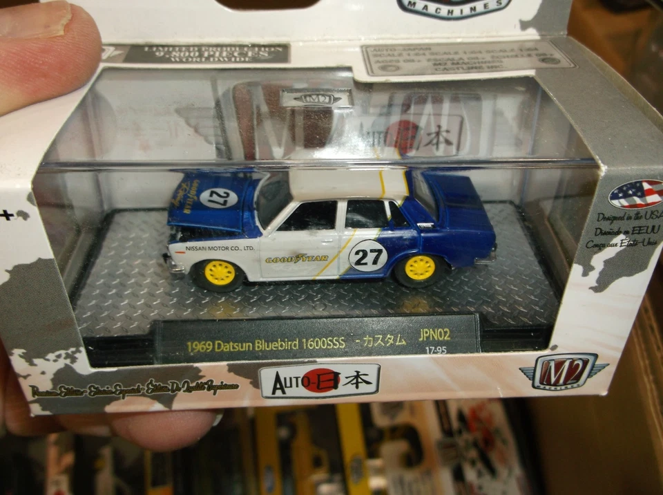 M2 1/64 1969 Datsun Bluebird 1600SSS JPN02 NUEVO EN CAJA Foto 1 de 1