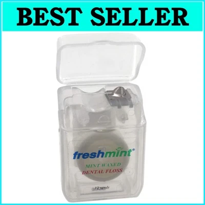 Renew Your Smile with 144 Spools of Waxed Mint Dental Floss, 12 Yards Each Foto 1 de 4