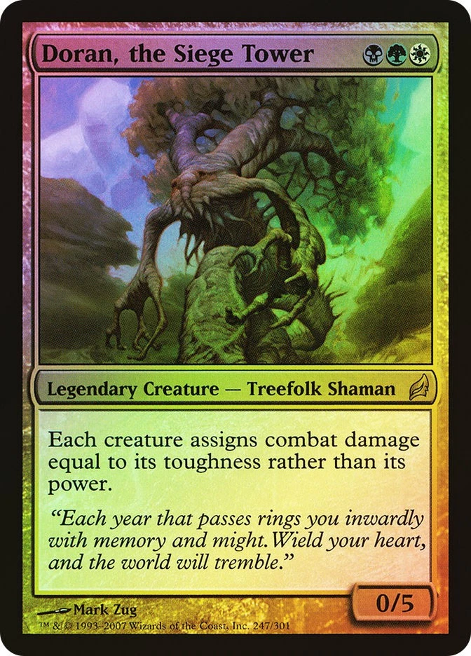 MTG FOIL Doran, the Siege Tower  - Lorwyn #247 - Image 1 of 1