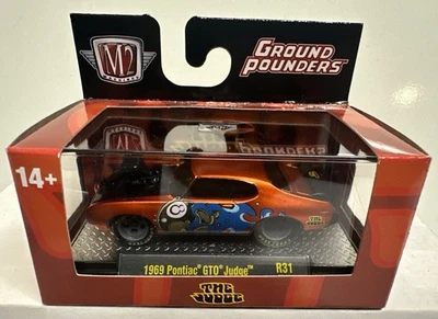 M2 Machines Ground Pounders Release R31 : 1969 Pontiac GTO Judge - Image 1 of 4