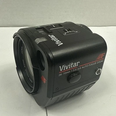 Vivitar 28-70mm 1:3.5-4.8 AUTO FOCUS Macro Zoom Lens Untested - Image 1 of 4