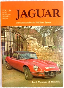 Jaguar - Haynes Foulis Marque History of Car by Lord Montagu of Beaulieu HC VG! - Picture 1 of 5