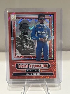 2025 Panini Donruss Nascar - Coming Attractions Rajah Caruth #5 Red Xplosion /99 - Picture 1 of 2