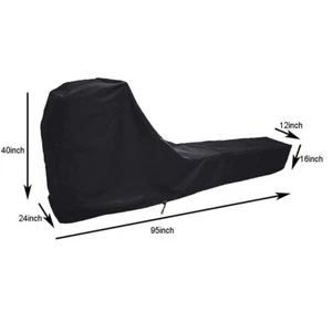 Robuste wasserdichte Abdeckung f��r Concept 2 Ruderger?t 95x24x40 - Bild 1 von 22