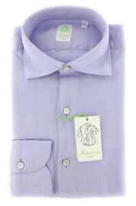 Finamore Napoli Lavender Purple Shirt - Extra Slim - (FN-TOKYO97000006)