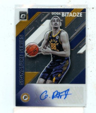 Goga Bitadze 2019-20 Panini Donruss Optic Signature Series Rookie Auto # SS-GGB