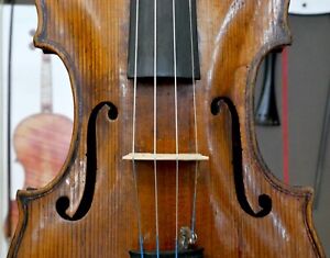 Alte Geige .. old fine italian violin label: Francesco Gobetti 1711
