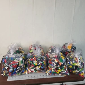 Lego By The Pound : Bulk Lego 2 Pound BAGS CLEAN BAGS WILL BE RANDOM 1 BAG - Picture 1 of 15