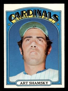 Topps Baseball #353 1972 Art Shamsky casi nuevo/como nuevo - Imagen 1 de 2