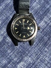 HELBROS Rare Invincible Diver's Watch HTF Runs Strong Needs Service, Ships Fast