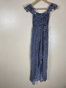 Tiare One Size Hawaii Midi Hollie Dress Wrap A-Line Smocked Ruffle Resort Cover - Picture 1 of 5