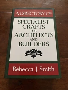 A Directory Of Specialist Crafts For Architects & Builders ISBN 0-7090-3934-4 - Picture 1 of 5