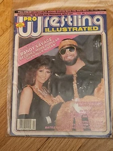 Pro Wrestling Illustrated Magazine Feb 1988 Randy Savage Macho Man WWF Horseman - Picture 1 of 2