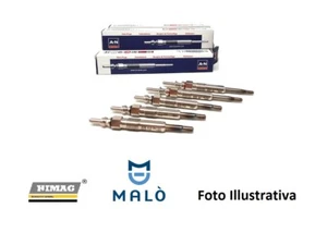 4 Candelette 4,4 v per Renault Megane III 1.5 DCi 81 Kw 110 Cv Hp - Imagen 1 de 8