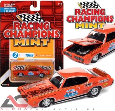 CAMPEONES DE CARRERAS RCSP029A 1:64 1969 PONTIAC GTO (NARANJA) EL JUEZ Foto 1 de 2