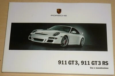 Porsche 911 997 GT3 RS.Libretto istruzioni uso manutenzione 911 GT3 997 ITA 2006 - Immagine 1 di 2