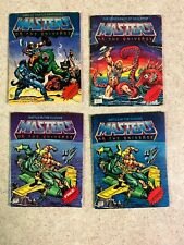 Vintage 1981 He-Man Masters of the Universe Figure Mini Comic Book LOT of 4