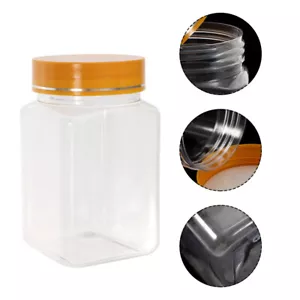 10Pcs Jars With Lids Clear Storage Container Kitchen Storage Jar - Picture 1 of 12