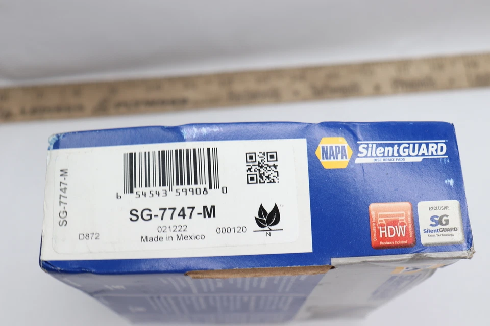 Pastillas de freno Napa semimetálicas SG7747M Foto 1 de 3