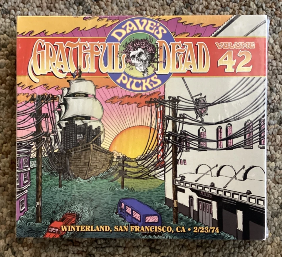 Dave's Picks - Grateful Dead Vol 42 (CD, 2022, 4 Discs, Rhino)