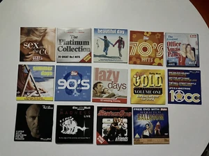 50x Newspaper Promo Discs Bundle CD Collection Music CDs - Picture 1 of 4