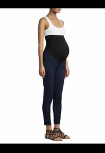 Time and Tru Maternity Jeggings Knit Pants with Full Panel SZ Large 12-14 - Picture 1 of 7