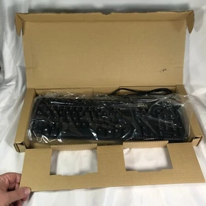 Dell SK-3205 104 Key Wired USB Keyboard w/ Smart Card Reader - Picture 1 of 3