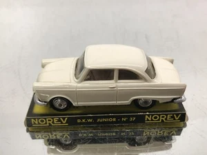 NOREV 37 DKW JUNIOR - PLASTIC -CREAM 1:43- HIGH QUALITY ON BASE - 469 - Imagen 1 de 8