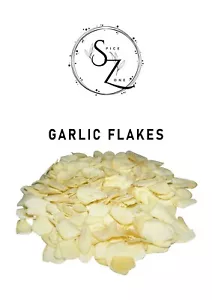 Garlic Flakes Dried Chopped Garlic Grade A Premium Quality - Picture 1 of 5