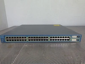 Cisco Catalyst 3500 Series XL WS-C3548-XL-EN 48 Port Ethernet Network Switch  - Picture 1 of 3
