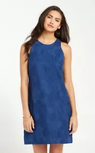 Tommy Bahama Womens Blue Dress Bonjour Blooms Woven Floral Design SzXL Sun NWT - Picture 1 of 7