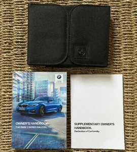 BMW 3 SERIES SALOON G20 2018-2022 OWNER'S HANDBOOK OWNERS MANUAL WALLET #513 - Picture 1 of 3