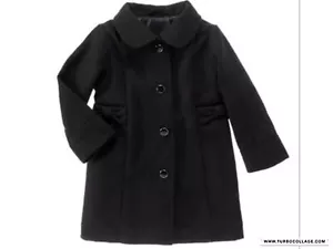 NEW GYMBOREE Dressy Black Girls Coat NWT SIZE 12-24 MTHS - Picture 1 of 1