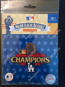 Official GOLD 2024 Dodgers Championship Patch World Series Champs LA Fernando - Picture 1 of 2