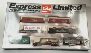 EXPRESS LIMITED HO Zugset für Cola mit Gleisen & Trafo Neu aus altem Lagerbestand! - Bild 1 von 14