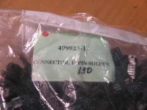 NUOVO 130 PZ TE CONNETTIVITÀ 499923-1 AMP-LATCH 10 COND INTESTAZIONE UNIVERSALE P5756 - Foto 1 di 3