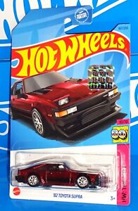 Hot Wheels 2023 Factory Set Super Treasure Hunt '82 Toyota Supra Red