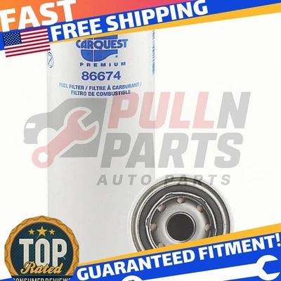 Filtro de combustible Carquest Premium 86674 para aplicaciones de alta resistencia Foto 1 de 2
